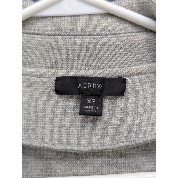 J.Crew Sophie Merino Wool Blend Open Front Sweater Blazer Size XS Gray - Picture 12 of 13